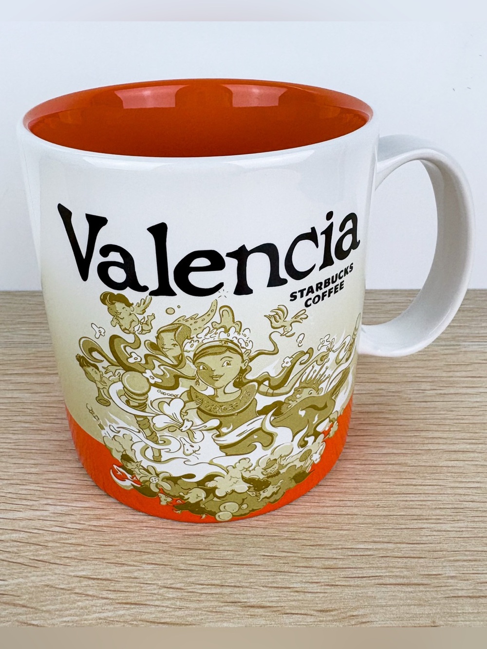 Starbucks Valencia 2009 Global Icon City Collector Series Mug Spain NEW Vintage